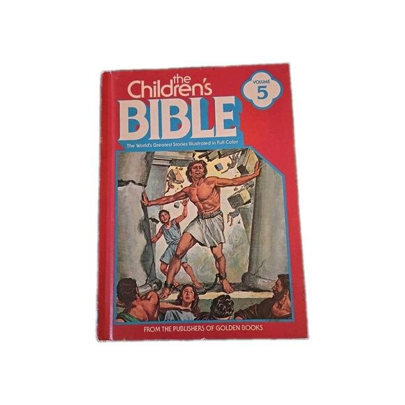 The Children’s Bible Volume 5 Golden Book Publishers World's Greatest Stories - Picture 1 of 10